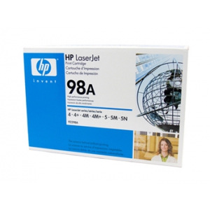 Remanufactured 92298A toner for HP Printers
